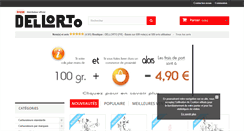 Desktop Screenshot of dellorto.fr